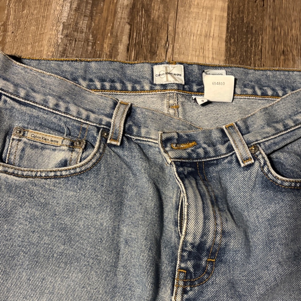 Calvin Klein Classic Blue Boot Cut Jeans